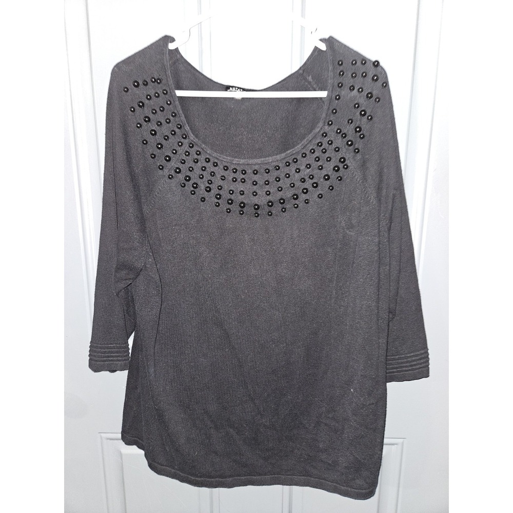 2X Notations Woman Black‎ Sweater